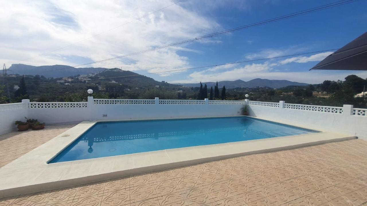 Cheerful 2-Bedroom Villa With Private Pool Calpe Exteriér fotografie